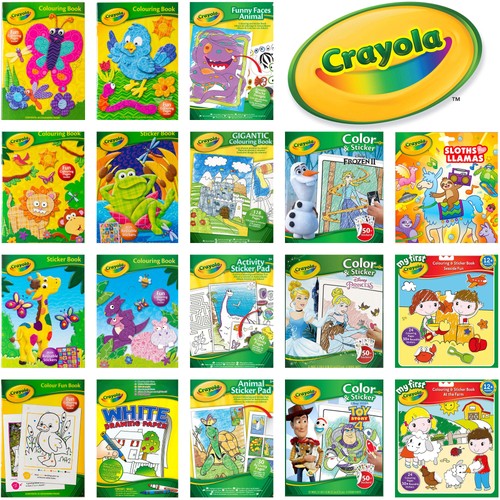 Crayola children books - books,