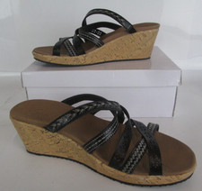 Skechers Luxe foam Laddie's Slip-On Comfort Wedge Sandals UK Size - See Desc