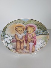 Franklin Mint Heirloom Limited Edition Display Plate "Memory Lane", Teddy Bear 