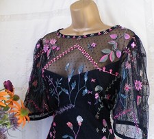 👗***MONSOON PRE-OWNED "POLLY NAVY" DRESS SIZE 18***👗