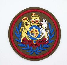 Badge Warrant Officer WO1 RLC Conductor Badge of Rank FAD Brown R2038