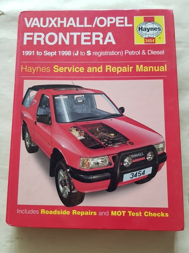 Vauxhall opel frontera - vauxhall/opel, 1991