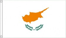 CYPRUS FLAG 5' x 3' Cypriot
