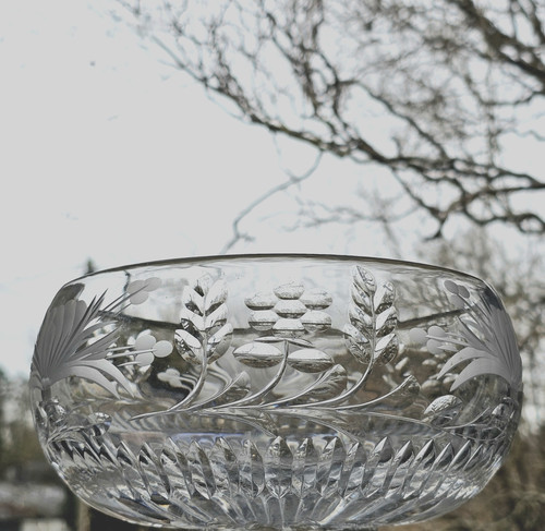 Large royal brierley etched - royal,