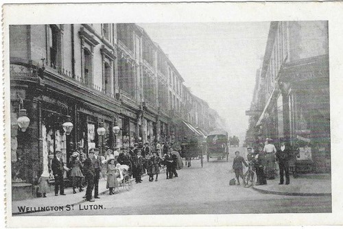 Luton c1910 wellington street - luton,
