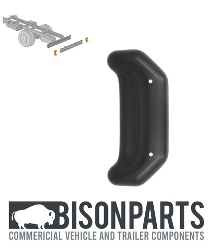 Rear bumper bar - run, rh