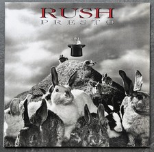 Rush Presto First Pressing A1/B1 Vinyl LP Record 1989 Atlantic 782 040-1 EX/EX