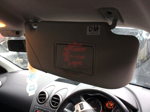 Nissan qashqai j10 sun visor - sun,