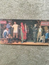 retro Coca cola advertising sign 1991