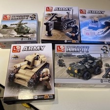 5 x Sluban Army Building Kits