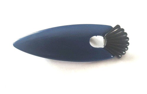 Vintage lucite brooch - ,