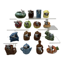 Mice Figurines Ceramic