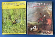 Country Life Magazine Game Fair x2 1970 & 1975