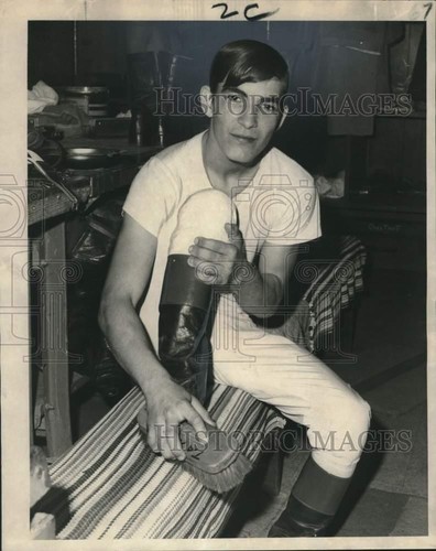 1971 press photo jockey - press,