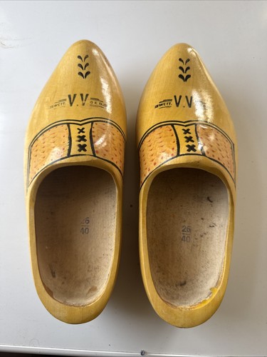 Adult size wooden clogs - adult,