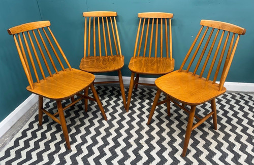 Set solid beech scandi style - 4,