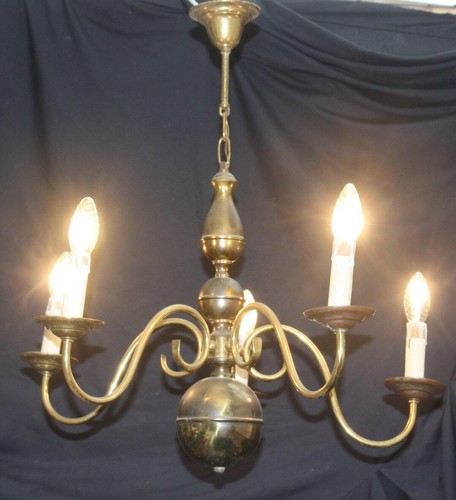 Vintage flemish chandelier - a,