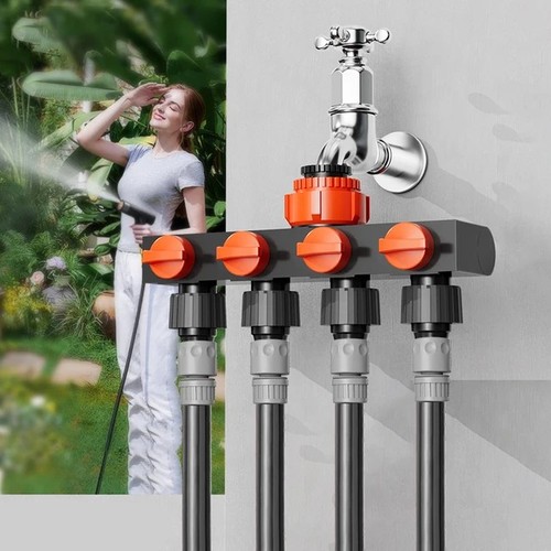 Way garden tap - tap, connector