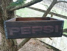 Old Vintage Wooden Soda Crate