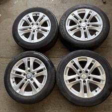 4X MERCEDES VITO W447 W639 C CLASS W204 16” ET43 7j Alloy Wheels TYRES 205/55/16