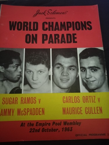 Vintage boxing carlos ortiz - carlos,