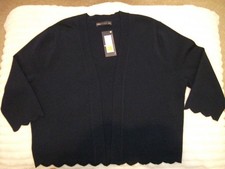 Marks &Spencer Navy Cropped