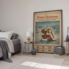 White Christmas Retro Minimal