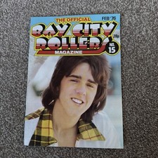 RARE THE OFFICIAL BAY CITY ROLLERS MAGAZINE - No.15 February 1976