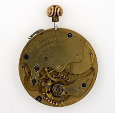 WALTHAM MASS. AMERICAN WATCH RIVERSIDE POCKETWATCH MOVEMENT SPARES Q59