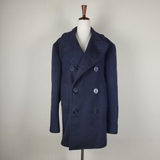 Vintage US Navy Pea Coat Mens