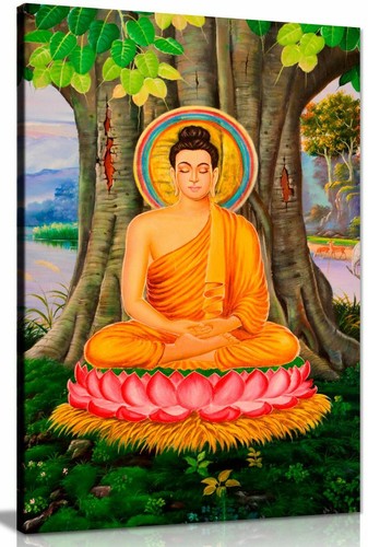 Buddha painting canvas wall - painting,