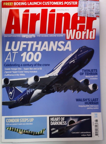 Airliner world magazine august - airliner,