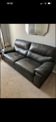 Stylish grey leather - grey,