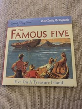 famous five on a treasure island Cd Audiobook Promo Vgc