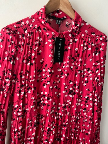 New look dress size - new, red