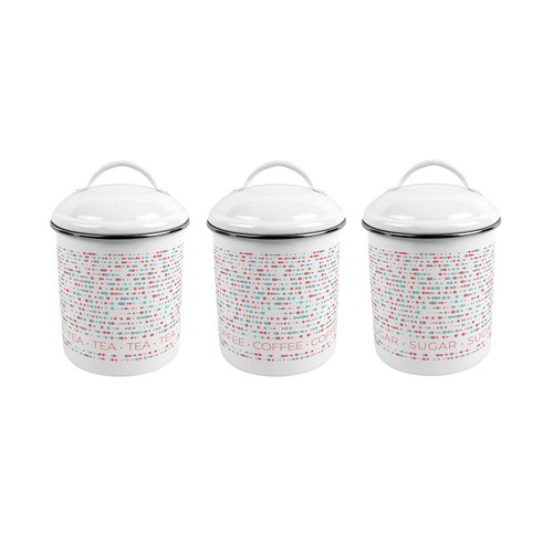 Retro dots tea coffee - coffee, sugar