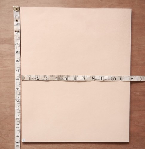 Veg tan leather offcuts - offcuts, 4mm
