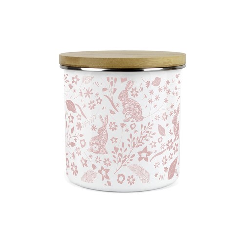 Wild rabbits storage canister - rabbits,