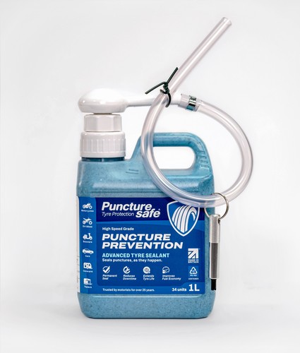 Puncture safe motorcycle tyre - puncture,