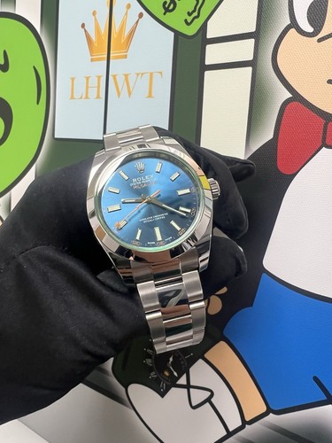 Rolex milgauss 2022 blue men - milgauss,