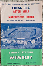1957 FA Cup Final ASTON VILLA
