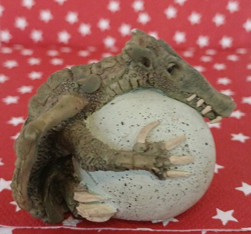 Clare craft dragon - dragon, emerging