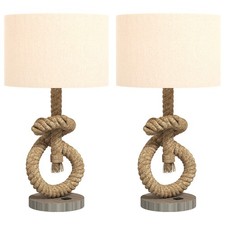 HOMCOM LED Nautical Table