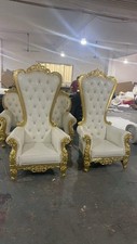 Wedding Throne Chair Set for HIRE ONLY 
