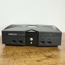 Microsoft Xbox Original Black Video Game Console Unit Only Working Xbox System 3