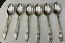 Vintage 6 X Elkington Silver