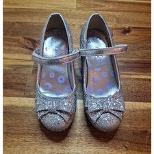 Lilley Silver Glitter Bow