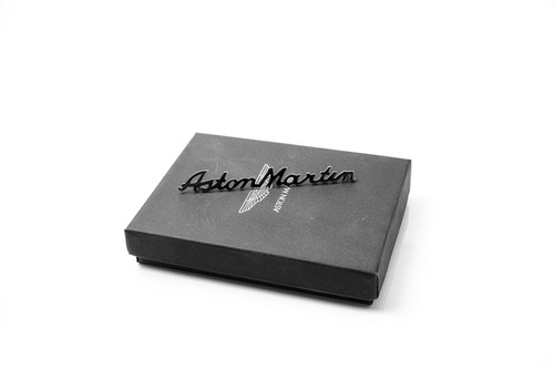 Aston martin badge chrome - aston,