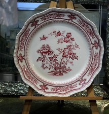Vintage Big Mason's Manchu Pink LUNCHEON PLATE 
