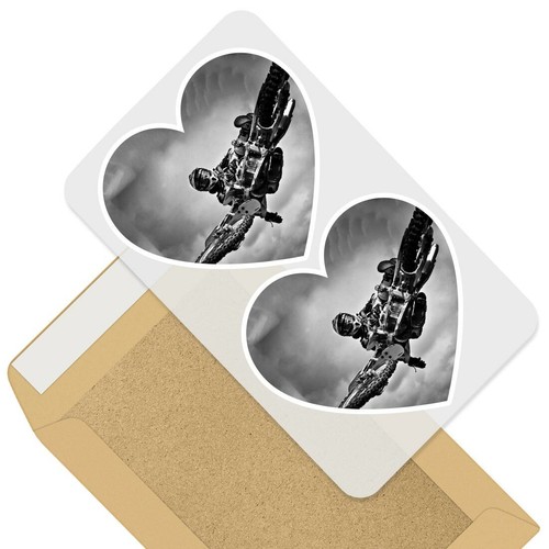 Heart stickers cm - 2,